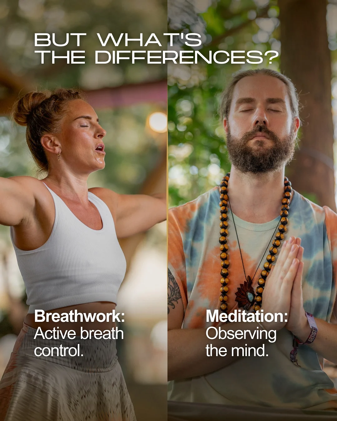 comparing breathwork vs meditation
